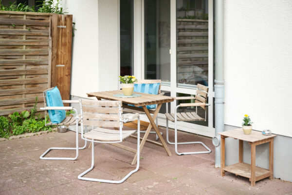 Großzügige Terrasse Hafeneck Moba Travel