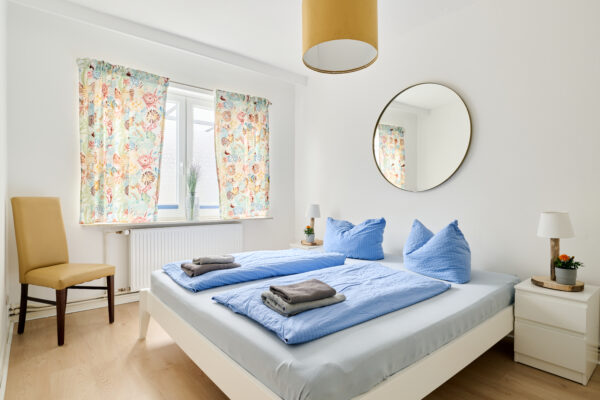 Gemütliches Schlafzimmer Strand Bucht Moba Travel